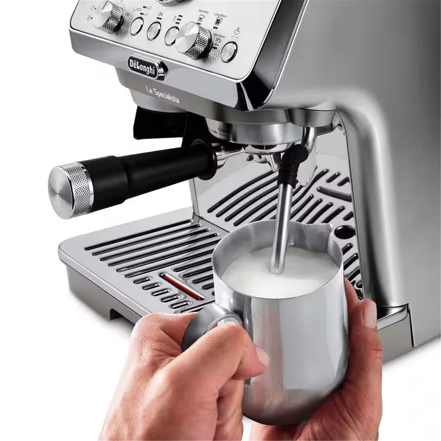 Delonghi La Specialista   Arte Evo Cold Brew Manual Coffee Machine - Metal