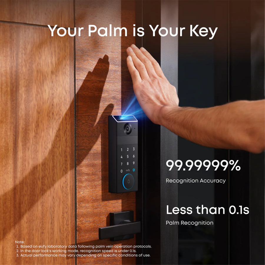Eufy Security S3  Deadbolt Smart Lock with Palm Recognition