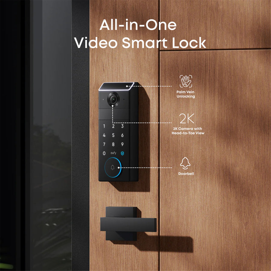 Eufy Security S3  Deadbolt Smart Lock with Palm Recognition