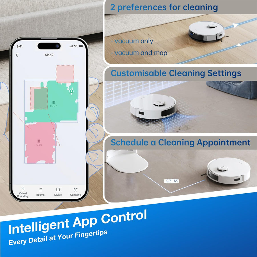 ECOVACS DKX55-P - DEEBOT N20 PRO PLUS