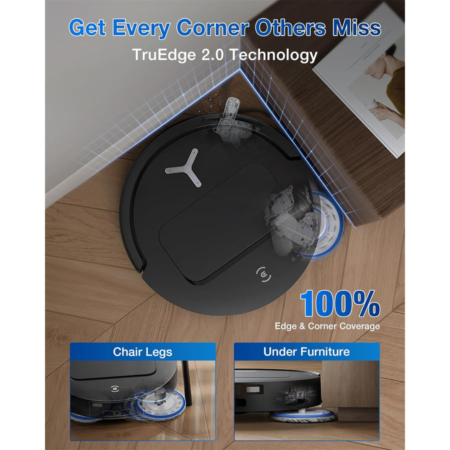 EcoVacs Deebot T50 Pro Omni Black Smart Floor Vacuum & Mopping Cleaner