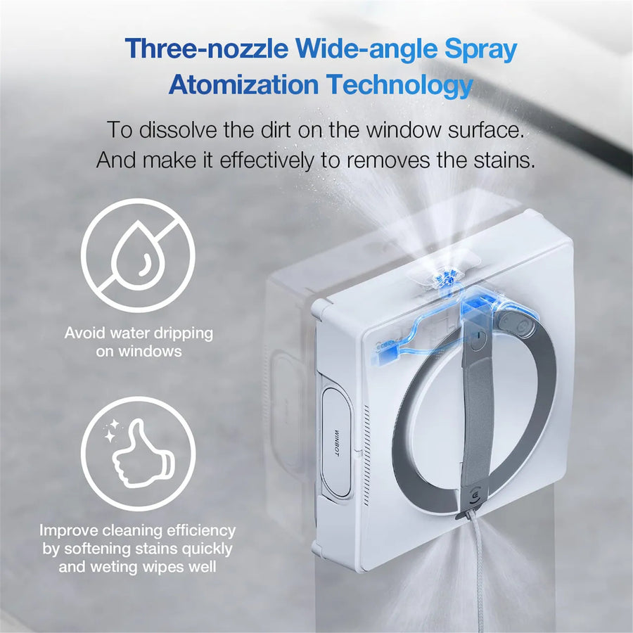 EcoVacs Winbot W2 Pro OMNI Smart Window Cleaning Robot