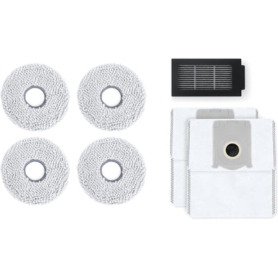 DKT070194 - Ecovacs DEEBOT Buddy Kit T50 PRO OMNI - Filter*1pc, Antibacterial Dust Bag*2pcs, Washable