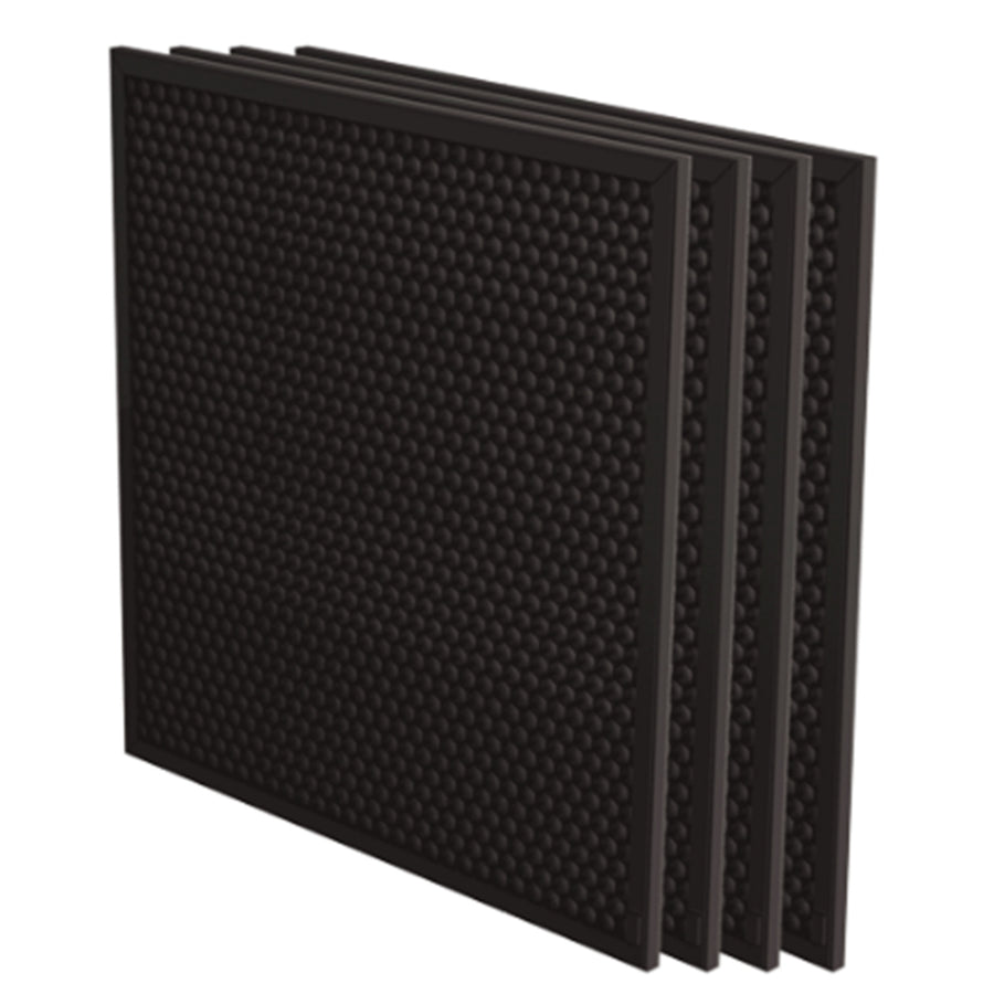 Fellowes 9416502 - AeraMax PRO AM3-4 10mm Carbon Filter with Pre-filter, Pack of 4