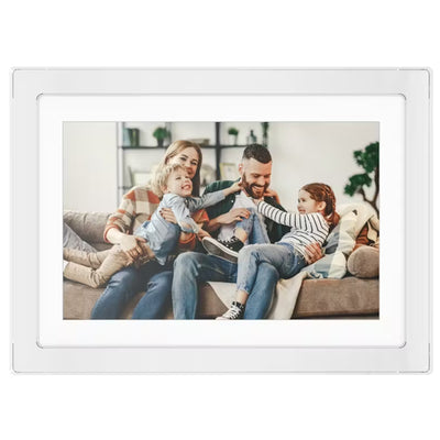FotoStream 10.1" WIFI Digital Photo Clear Frame With Frameo APP