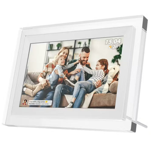 FotoStream 10.1" WIFI Digital Photo Clear Frame With Frameo APP