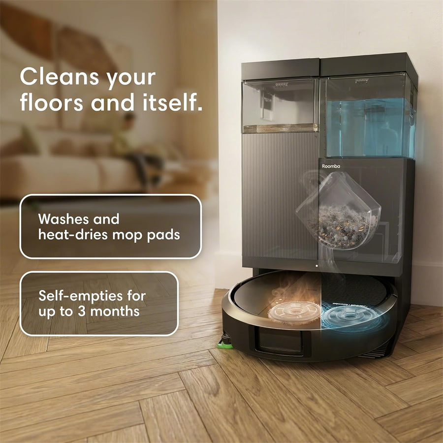 iRobot 2026 New Released Roomba Combo 415  Vacuum Cleaner & Mop + Auto Empty Dock