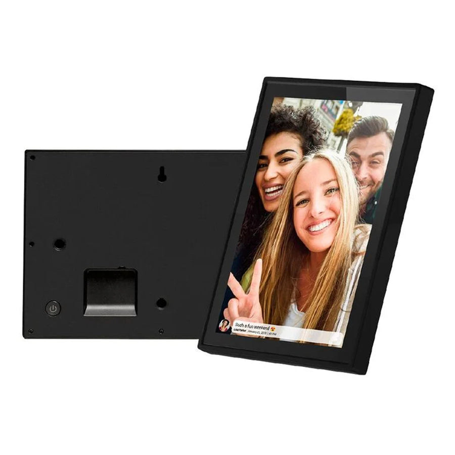 Jackson Frameo 10.1"  FHD WIFI Digital Photo Frame Black, Play Video & Pictures 16GB Build In Memory - Touch Panel - Smart Frameo App Support - Android & IOS Support - 2.4G HZ