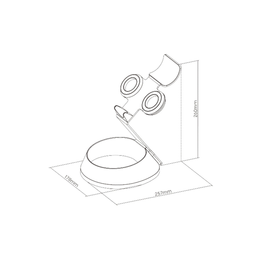 KONIC    Hair Dryer Desktop Stand Mount Holder - for Dyson Supersonic