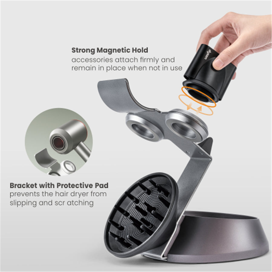 KONIC    Hair Dryer Desktop Stand Mount Holder - for Dyson Supersonic