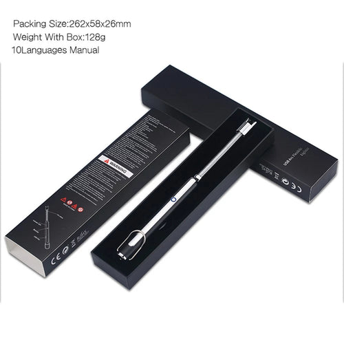 KiWiK  DK-258 Series 4000 Rechargeable Flexible Electric USB Windproof Lighter