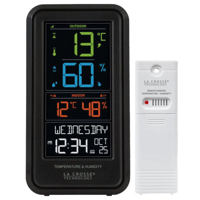 LA CROSSE S82967 Personal Weather Station with Temp and Humidity
