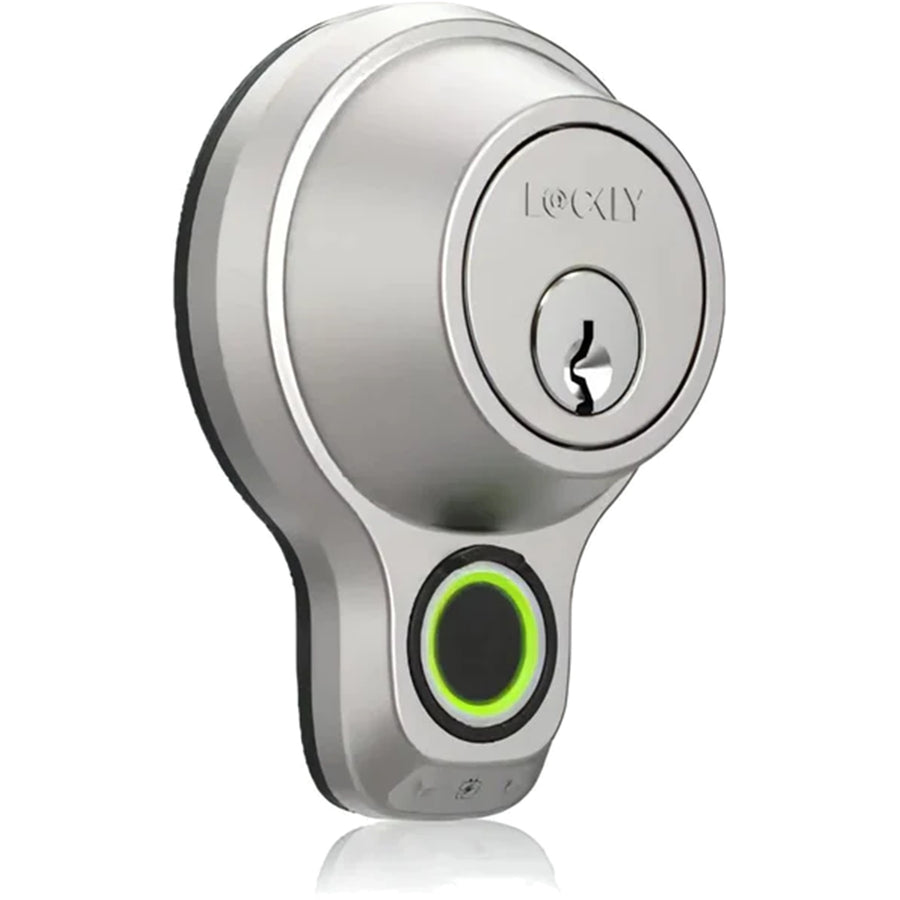 Lockly Flex Touch   Smart Deadbolt Lock - Satin Nickel