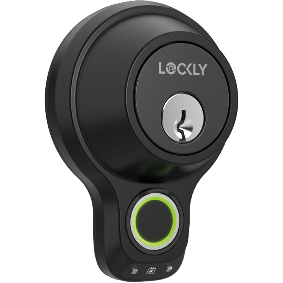 Lockly Flex Touch   Smart Deadbolt Lock - Matt Black