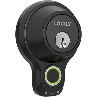 Lockly Flex Touch   Smart Deadbolt Lock - Matt Black
