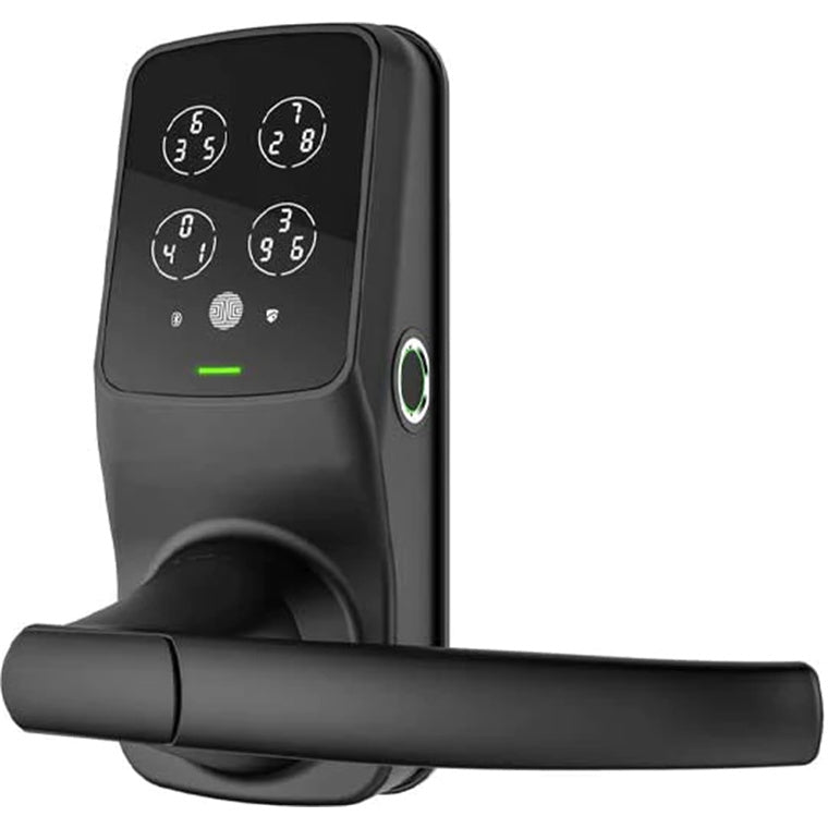 Lockly Secure Pro   Smart Latch Lock - Matte Black