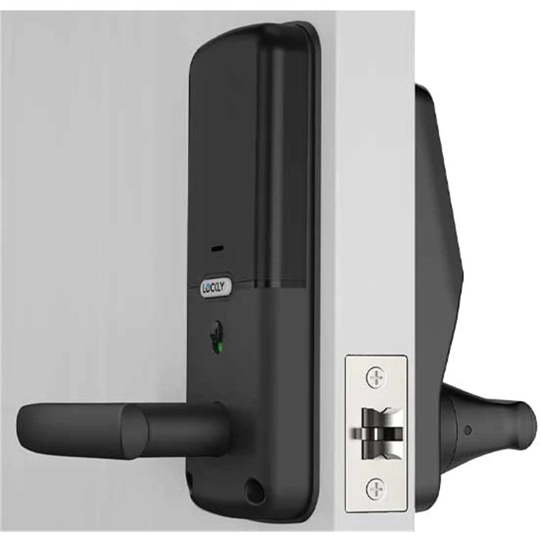 Lockly Secure Pro   Smart Latch Lock - Matte Black