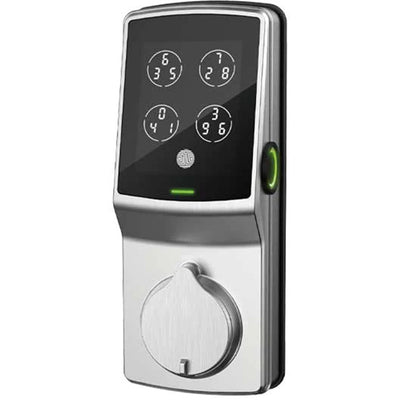 Lockly Secure Pro   Smart Deadbolt Lock - Satin Nickel