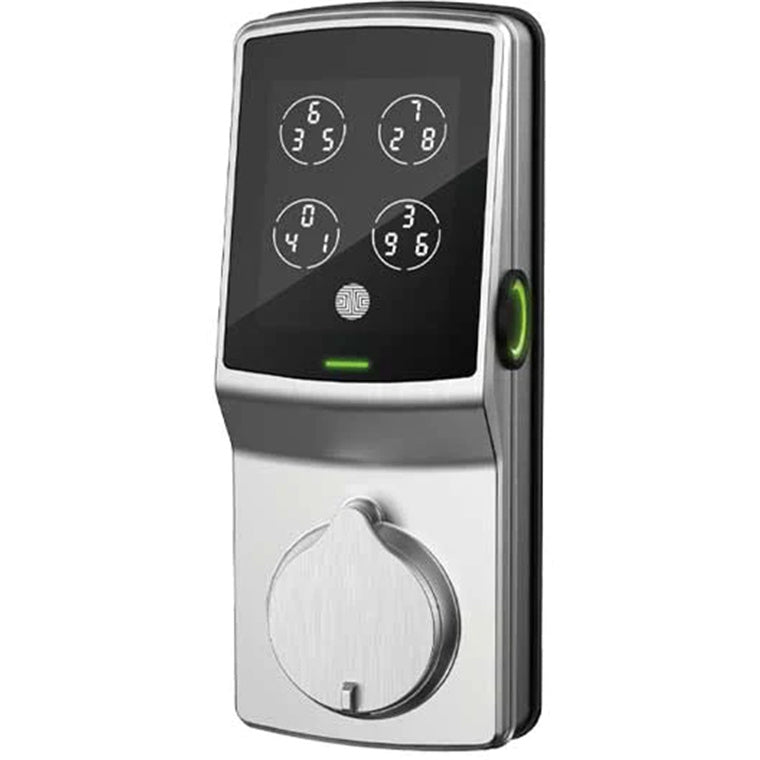 Lockly Secure Pro   Smart Deadbolt Lock - Satin Nickel