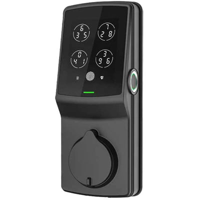 Lockly Secure Pro   Smart Deadbolt Lock - Matte Black