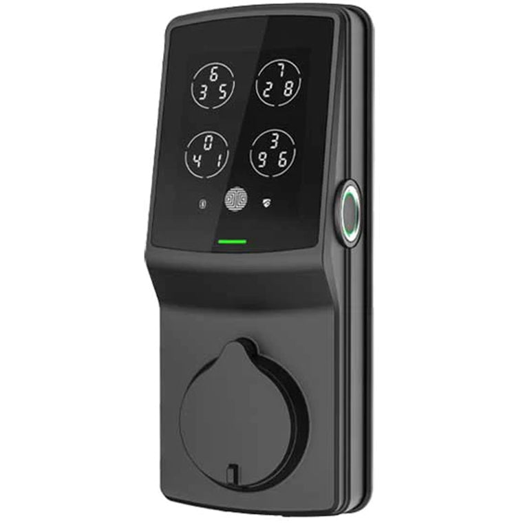 Lockly Secure Pro   Smart Deadbolt Lock - Matte Black