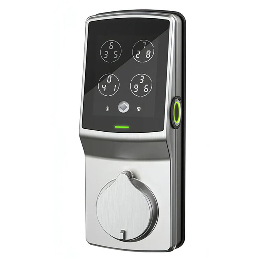 LOCKLY Secure Plus Dementia Proof Locker (detachable knob version) (Satin Nickel)