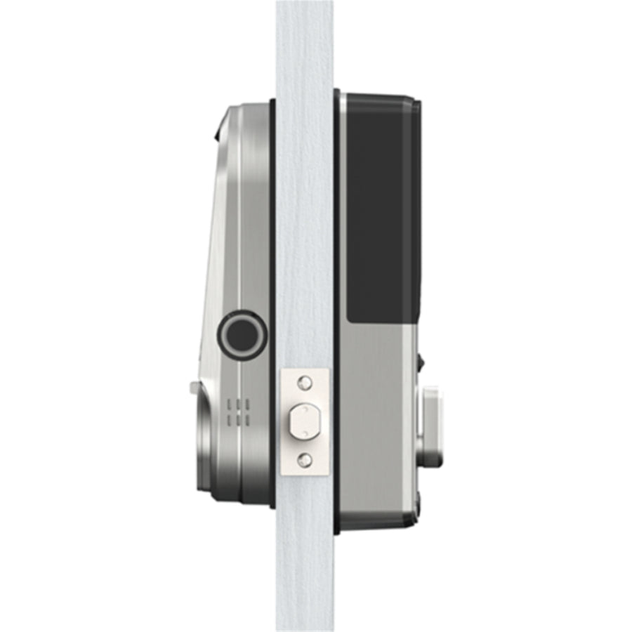 Lockly Vision   Smart Deadbolt Video Lock - Satin Nickel Finish