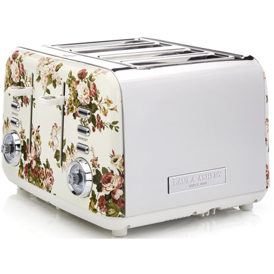 Laura Ashley Rosemore 4 Slice Toaster