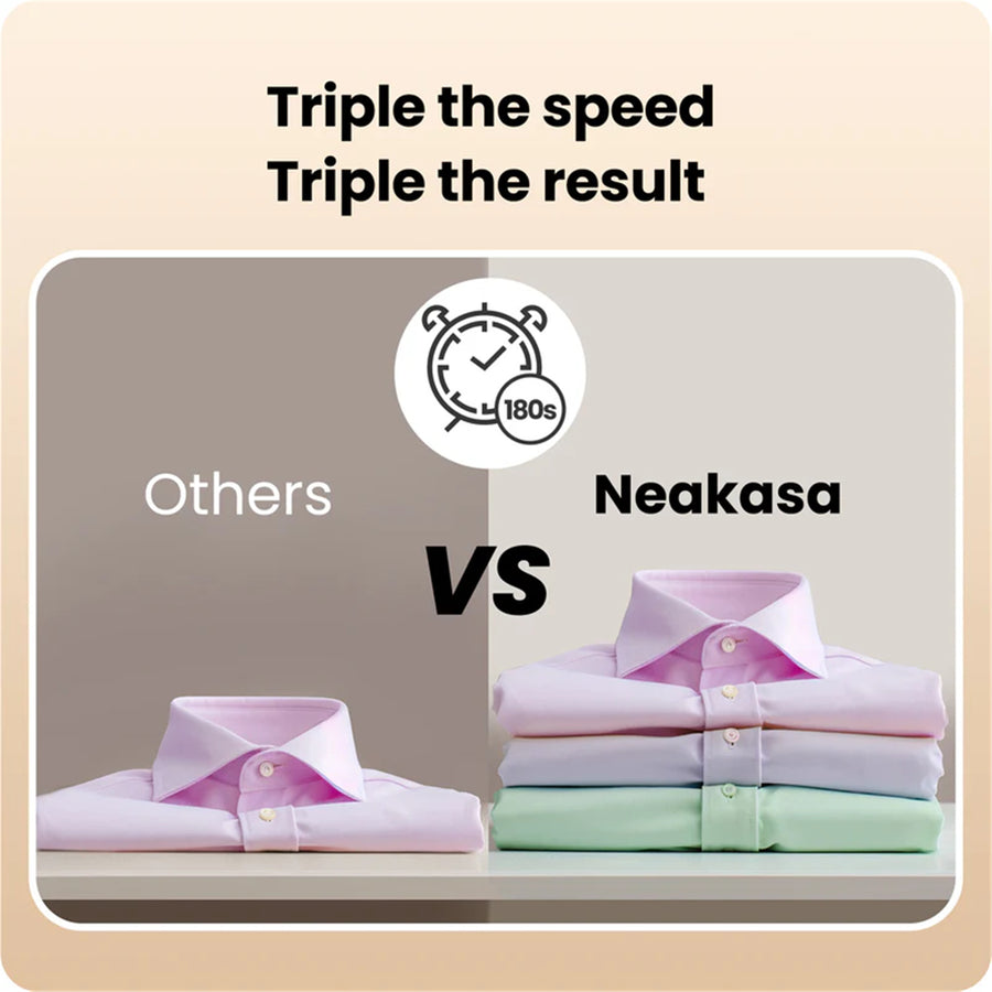 Neakasa Magic 1 Vacuum Steamer for Clothes 2300Pa Suction Power, AirIron Technology for Instant Wrinkle Removal - Dual Modes for Versatile Fabric Care