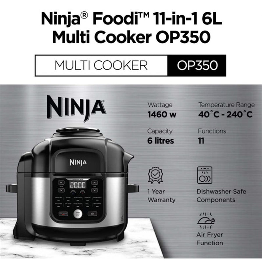 Ninja Foodi OP350 11-in-1 6L Multi Cooker