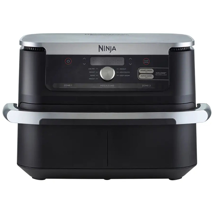 Ninja Foodi AF500 XXXL Flex Drawer 10.4L Mega Zone Air Fryer Black & Silver