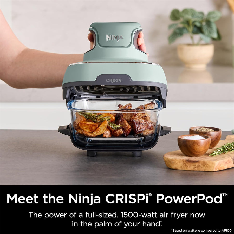 Ninja  Crispi  4-in-1 Portable Glass Air Fryer Cooking System