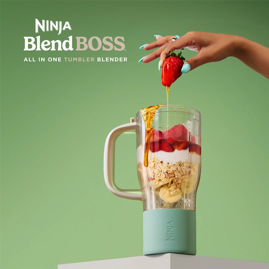 Ninja  Blend Boss Tumbler Blender  Stone Mint