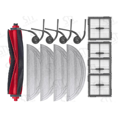OEM  Accessories Combo  Mop Pad*4, Side brush*4, Filter*4, Main Brush*1