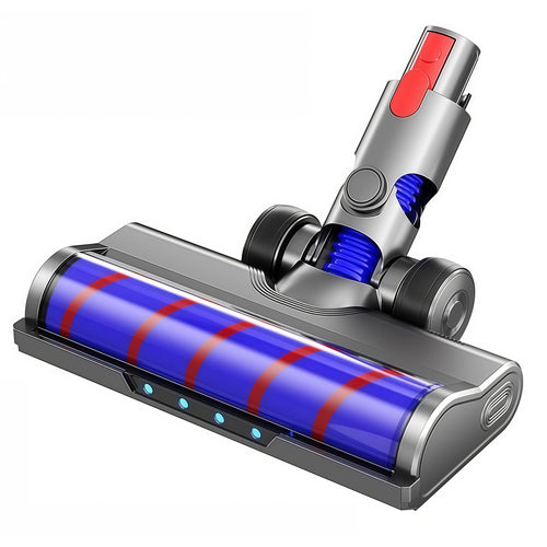 OEM Vacuum Brush Bundle Deal + Folding Wand Extenstion Rod 800mm Soft Bristle Floor Brush LED light Compatible with Dyson V7/V8/V10/V11/V15/V8slim
