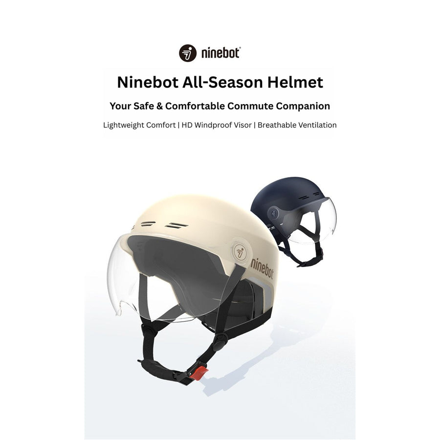 OEM   Ninebot Helmet Blue Colour (Please remove the protective film before use.)