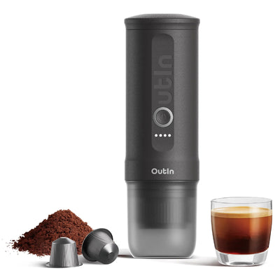 OutIn Nano   Portable Electric Espresso Machine (Space Grey)