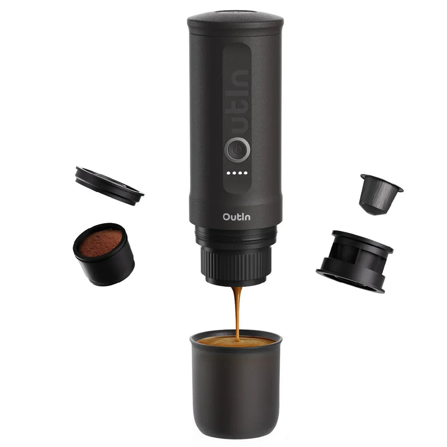 OTEM-01-SG - Outin Nano Portable Electric Espresso Machine - Space Grey