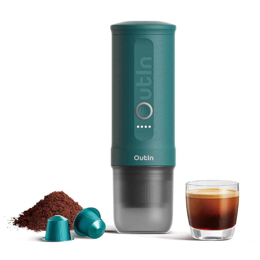 OutIn Nano   Portable Electric Espresso Machine (Teal)