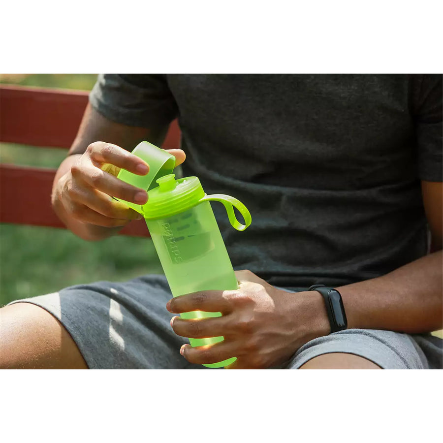 AWP2722LIR - Philips Go Zero Active Hydration Bottle with Adventure Filter 590ml – Lime