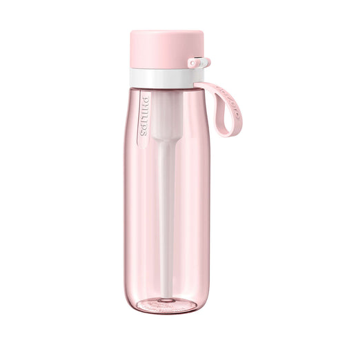 Philips Go Zero Daily Straw Bottle with Daily Filter 660ml – Pink