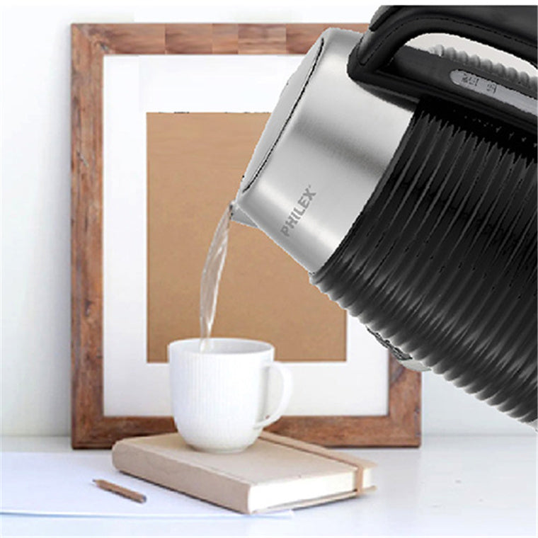 PHILEX PHK-1028 1.7L Cordless Kettle - Black