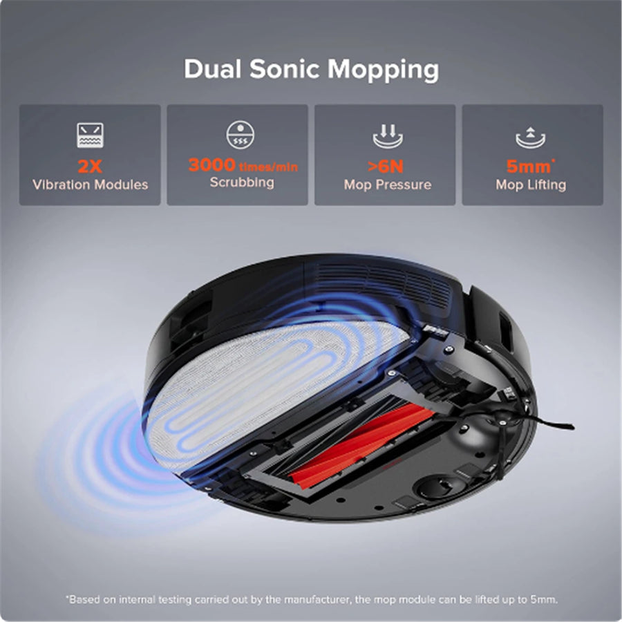 Roborock Remanufactured S8 MaxV Ultra Smart Robot Vacuum Cleaner with Auto Empty & Refill Docking
