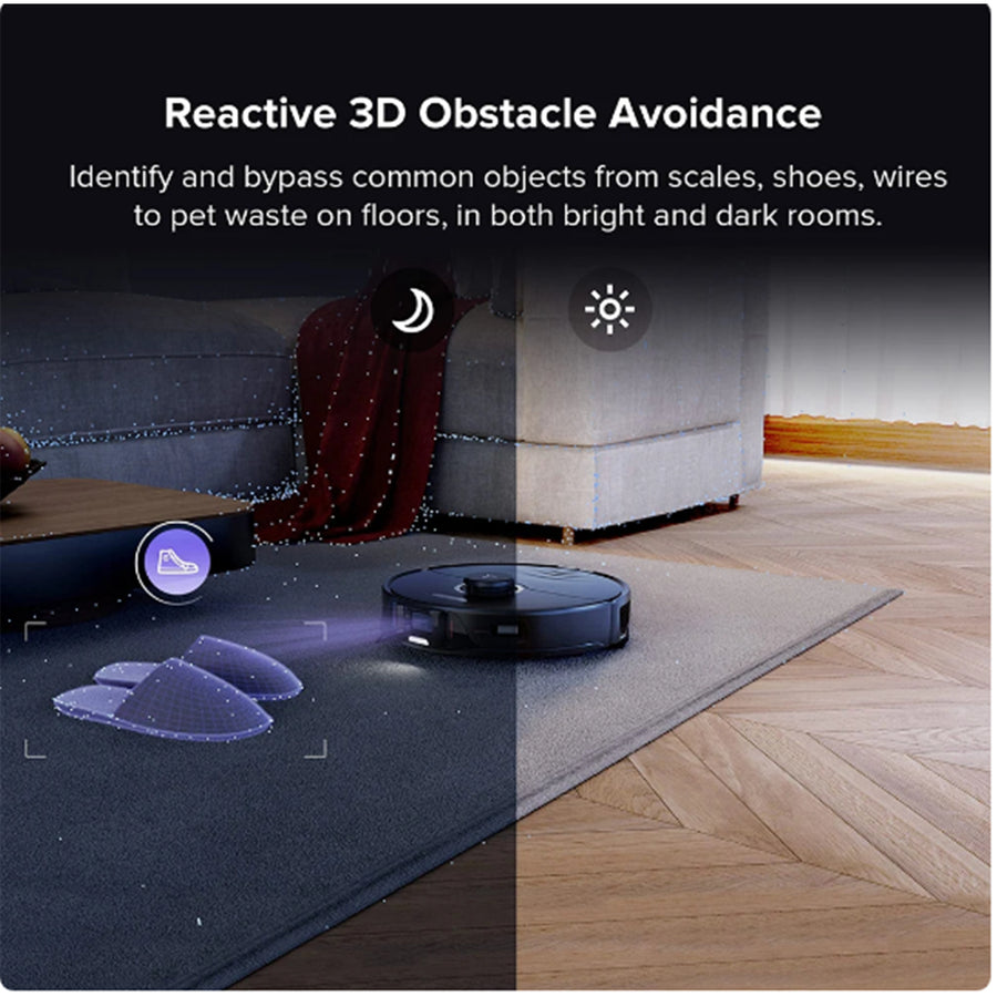 Roborock Remanufactured S8 MaxV Ultra Smart Robot Vacuum Cleaner with Auto Empty & Refill Docking