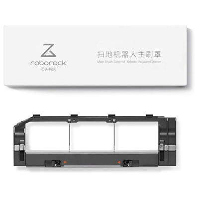 Roborock    Main Brush Cover for Roborock S6 / S6 Pure / S6 MaxV S5/ S4  Robot Vacuum Cleaner - Black