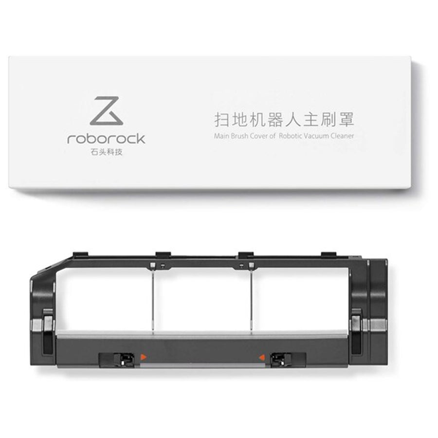 Roborock    Main Brush Cover for Roborock S6 / S6 Pure / S6 MaxV S5/ S4  Robot Vacuum Cleaner - Black