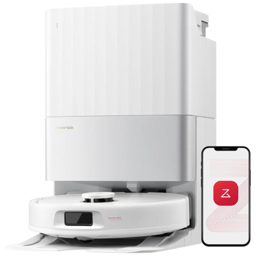 Roborock Remanufactured Q Revo C White  Vacuum Cleaner with Multifunction Dock