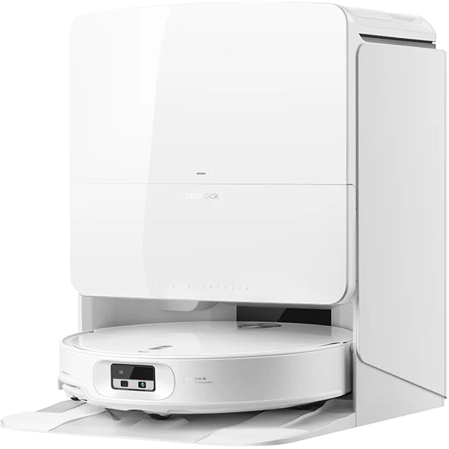 Roborock Q revo Edge 2 Pro Whie  Vacuum Cleaner 25,000 Pa Suction Power with Hygienic Multifunctional Dock