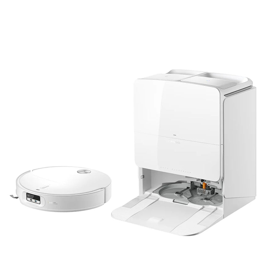 Roborock Q revo Edge 2 Pro Whie  Vacuum Cleaner 25,000 Pa Suction Power with Hygienic Multifunctional Dock