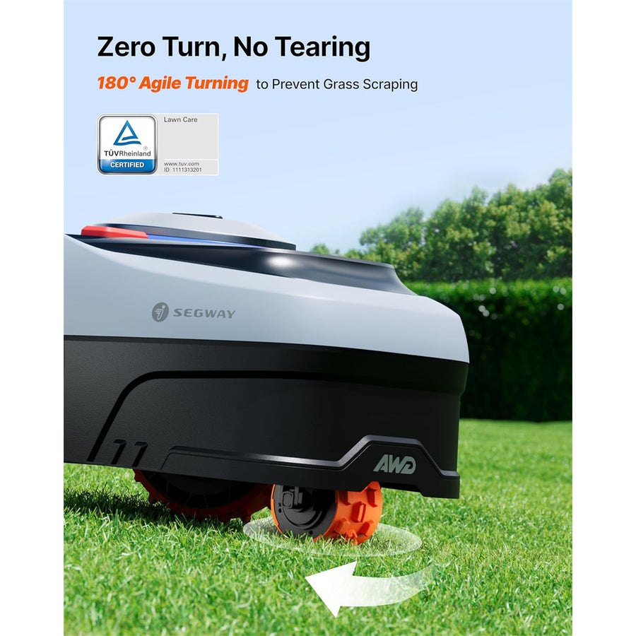 Segway Navimow i206 All Wheel Drive Smart Robotic Lawn Mower Mowing Area: 600m^2,